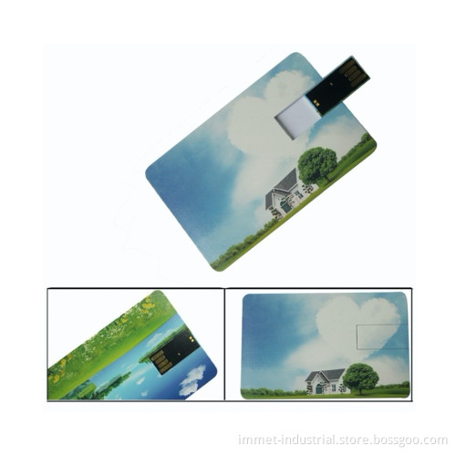 1/2/4/8/16GB OEM USB2.0 USB3.0 USB Credit Card-072 Gift Promotional (IMT-072)